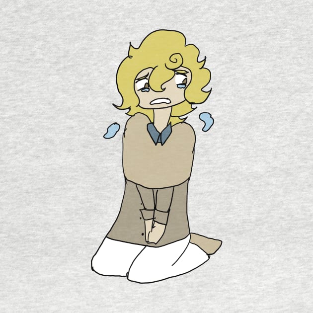 Kazuaki Nanaki Kazuaki-kun Crying Hatoful Boyfriend Chibi Sticker, Pin, + Others by nhitori